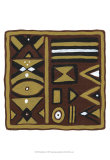 Tribal Rhythms I Plakat af Virginia A. Roper