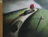 Death on the Ridge Road Affiches par Grant Wood