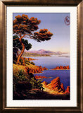 La Cote d'azur Poster by M. Tangry