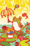 Frog Dance Masterprint by Minoji 