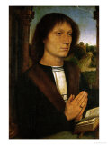 Tommaso Portinari, Paints the Portinari Altar for His Family's Chapel, San Egidio, Florence, 1487 Giclee Print by Hans Memling