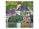 Kirche in Unterach Am Attersee, Church in Unterach on Attersee Wydruk giclee autor Gustav Klimt Kirche in Unterach Am Attersee, Church in Unterach on Attersee Wydruk giclee autor Gustav Klimt