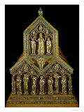 Christ's Passion and Crucifixion (In the Triangle the Bust of Of Archbishop Rainald Von Dassel) Giclee Print by Nicholas of Verdun 