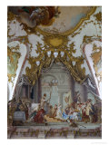 Wedding Ceremony of Emperor Friederich Barbarossa and Beatrix of Burgundy, His Second Wife, in 1156 Giclee Print by Giovanni Battista Tiepolo