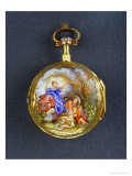 Pocket Watch: La Bascule (The Seesaw), Third Quarter of the 18th Century; Geneva Reproduction procédé giclée par Jean-Honoré Fragonard