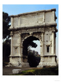 General View, Erected by Emperor Domitian in 81 Ad in Memory of the Conquest of Jerusalem in 70 AD Giclee Print