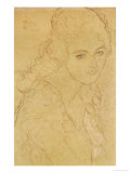 Study for the Painting Portrait Ria Munk III 1917/18 Giclee Print by Gustav Klimt