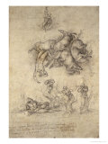 The Fall of Phaeton, 1533 Giclee Print by Michelangelo Buonarroti 