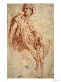 Study for the Phrygian Sibyl, 1511-1512 Giclee Print by Raphael 