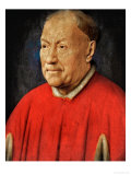 Cardinal Niccolo Albergati (1375-1443), Papal Envoy in the Spanish Netherlands reproduction procédé giclée par Jan van Eyck 