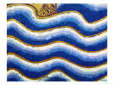 Waves of the Flood, Detail from the Panel Noah's Ark of the Verdun Altar Giclee Print by Nicholas of Verdun 