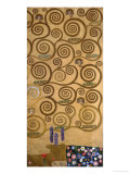 Sketch for the Stoclet Frieze (detail) Giclée-Druck von Gustav Klimt