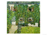 Forsthaus in Weissenbach Am Attersee Lámina giclée por Gustav Klimt Forsthaus in Weissenbach Am Attersee Lámina giclée por Gustav Klimt