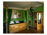 Bedroom of King Friedrich Wilhelm IV of Prussia, after 1826 Giclee Print by Karl Friedrich Schinkel