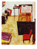 The Artist's Room in Neulengbach (My Living Room), 1911 reproduction procédé giclée par Egon Schiele