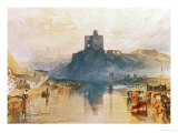 Norham Castle, on the River Tweed, Circa 1822-3, Watercolour on Paper Giclee Print by William Turner