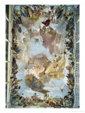 Ceiling Fresco in the Staircase Showing Apollo and the Four Continents, 1753 Giclee Print by Giovanni Battista Tiepolo