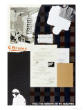 Sketches for the Frieze for the Palais Stoclet in Brussels, Belgium Giclée-tryk af Gustav Klimt Sketches for the Frieze for the Palais Stoclet in Brussels, Belgium Giclée-tryk af Gustav Klimt