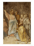 Christ Handing the Keys to Saint Peter, Dated 1815 Giclee Print by Jean-Auguste-Dominique Ingres