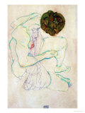 Triple Selfportrait, 1913 Giclee-vedos tekijänä Egon Schiele Triple Selfportrait, 1913 Giclee-vedos tekijänä Egon Schiele