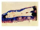 Reclining Nude with Black Stockings, 1911 Giclee-vedos tekijänä Egon Schiele Reclining Nude with Black Stockings, 1911 Giclee-vedos tekijänä Egon Schiele