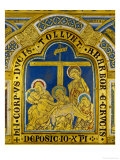 Deposition, Enamel, Verdun Altar, Begun 1181 Giclee Print by Nicholas of Verdun 