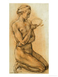 Michelangelo Buonarroti - Mary Magdalen Contemplating the Crown of Thorns - Giclee Baskı Michelangelo Buonarroti - Mary Magdalen Contemplating the Crown of Thorns - Giclee Baskı