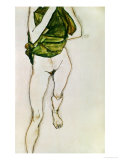Striding Torso in Green Shirt, 1913 Giclee-vedos tekijänä Egon Schiele Striding Torso in Green Shirt, 1913 Giclee-vedos tekijänä Egon Schiele