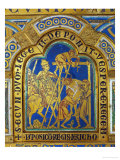 Descent from the Cross, Enamel, Verdun Altar, Begun 1181 Reproduction procédé giclée par Nicholas of Verdun 