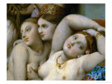 The Turkish Bath, Detail reproduction procédé giclée par Jean-Auguste-Dominique Ingres