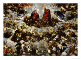 Paradise (Detail) reproduction procédé giclée par Jacopo Robusti Tintoretto