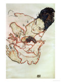 Nursing Mother (Stephanie Gruenwald) 1917 Giclee Print by Egon Schiele