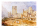 Ely Cathedral reproduction procédé giclée par William Turner
