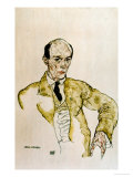 Composer Arnold Schoenberg, 1917 Reproduction procédé giclée par Egon Schiele