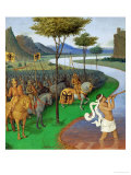 Caesar Crossing the Rubicon Giclee Print by Jean Fouquet