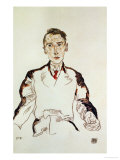 Portrait of Dr reproduction procédé giclée par Egon Schiele