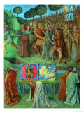 Les Heures D'Etienne Chavalier: The Seizure of Christ Giclee Print by Jean Fouquet