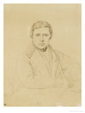 Self Portrait of the Artist, 1835 reproduction procédé giclée par Jean-Auguste-Dominique Ingres