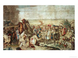 (After Le Brun), the Siege of Douai Giclee Print by Charles Le Brun