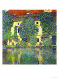 Schloss Kammer Am Attersee III (Wasserschloss), 1910 Giclee Print by Gustav Klimt