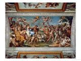 Triumph of Bacchus and Ariadne, 1595 reproduction procédé giclée par Annibale Carracci