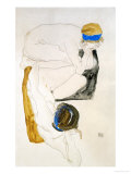Two Reclining Figures, 1912 reproduction procédé giclée par Egon Schiele