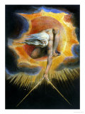 The Ancient of Days, 1794, Relief Etching with Watercolor reproduction procédé giclée par William Blake