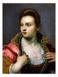 Female Portrait, Prolonged Giclee Print by Jacopo Robusti Tintoretto