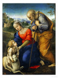 The Holy Family with a Lamb Giclee Print by Raphael 