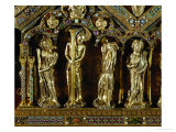Flagellation of Christ and the Prophet Jeremiah Giclee Print by Nicholas of Verdun 