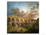 Le Pont Du Gard, 1787 Giclee Print by Hubert Robert