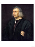 Gian Giacomo Bartolotti Da Parma, Physician Giclee Print by Titian (Tiziano Vecelli) 