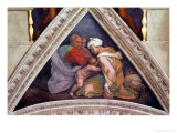 The Sistine Chapel; Ceiling Frescos after Restoration Giclee Print by Michelangelo Buonarroti 