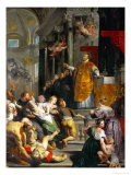 The Miracle of Saint Ignatius Loyola Giclee Print by Peter Paul Rubens